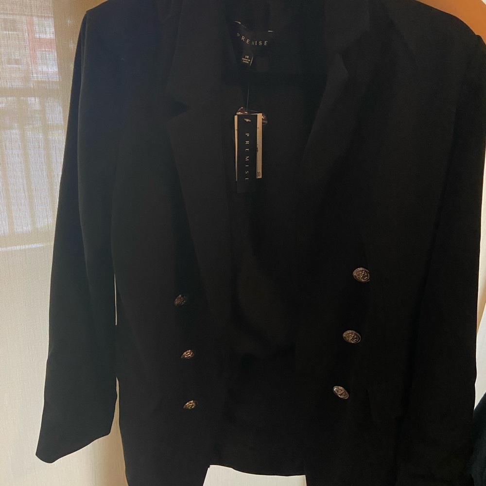 Cute oversized button down blazer